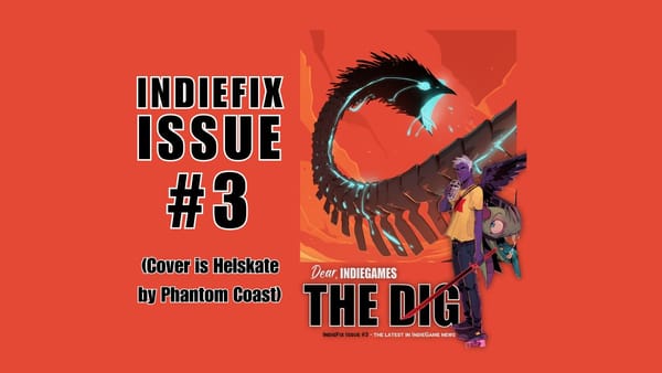 IndieFix Issue #3 - Cover image is Helskate by Phantom Coast