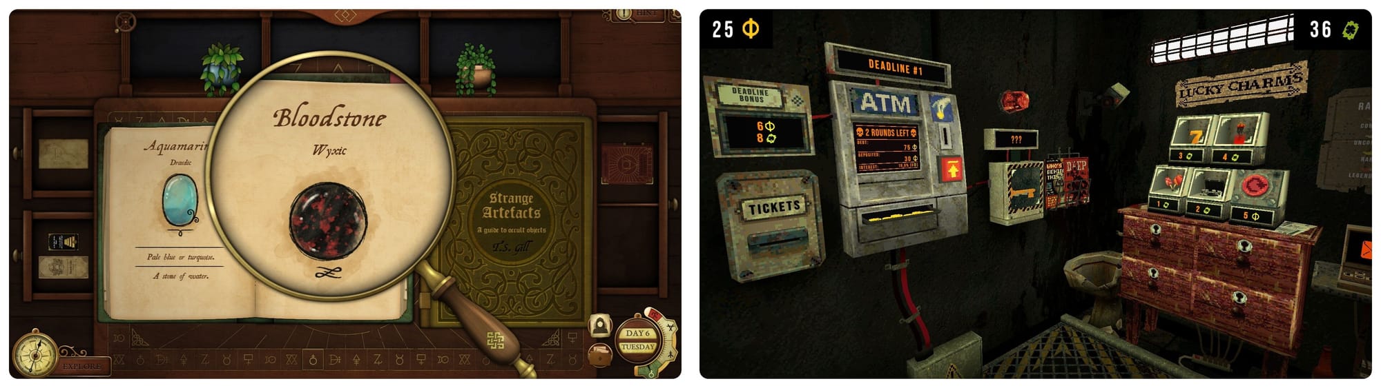 I am pleased to offer you the role of Apprentice Thaumaturge — “Strange Antiquities” // Gamble for your life in a never-ending debt simulator! — “CloverPit”